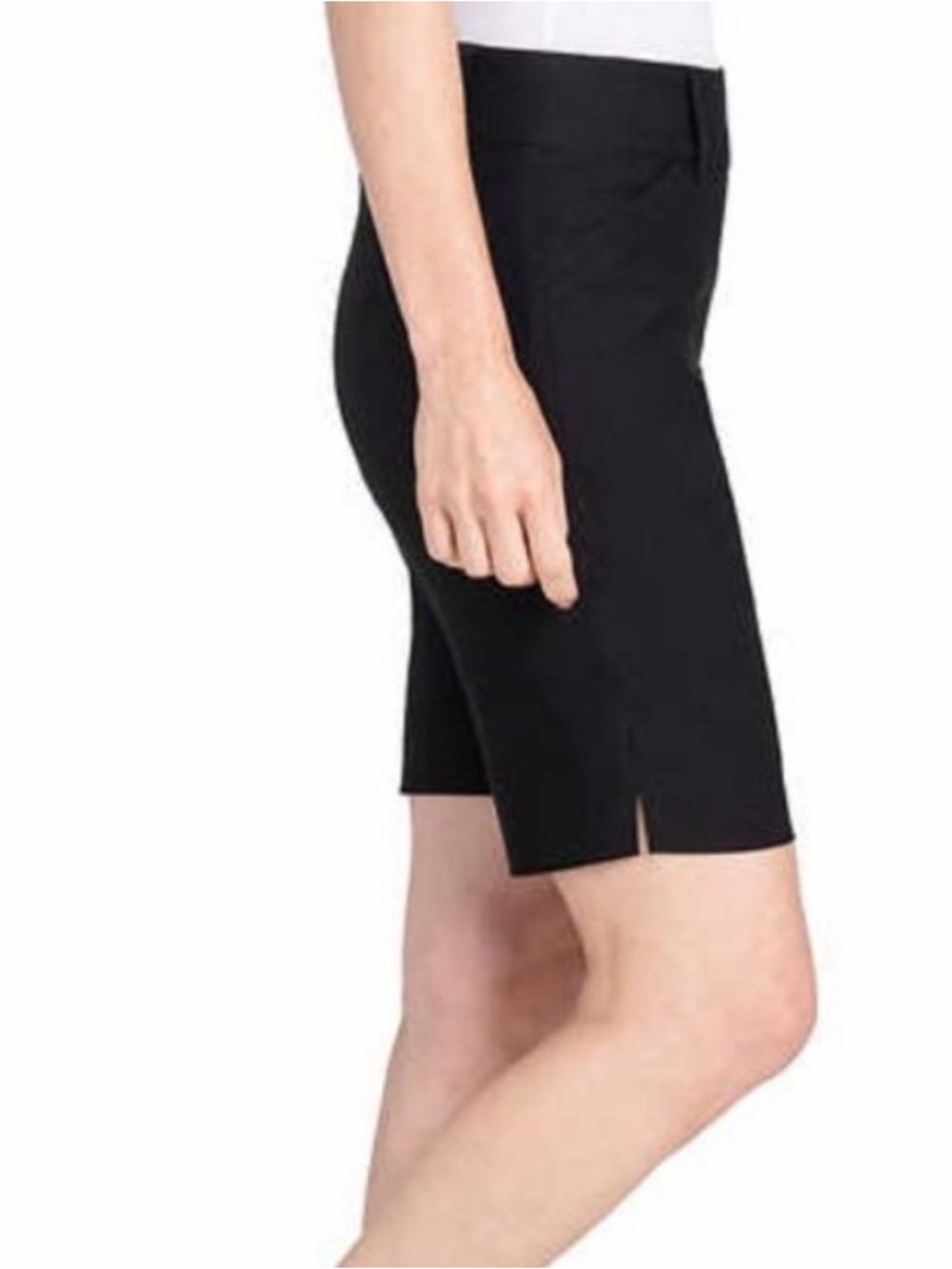 Hilary Radley Black Bermuda Shorts